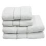 Luxe Collection Towel -440GSM -100% Cotton -2 Hand Towels 2 Bath Sheets -white