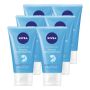 Nivea Daily Essentials Refreshing Facial Wash Gel - 6 X 150ML