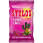Stylos Sweet Mexican Chilli Flavoured Corn Chips 125G