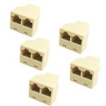 L158 Dual Port RJ45 Network Splitter – 100PCS
