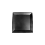 Nova Style Square Plate 20CM Matt Black Set Of 6