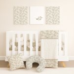 Cot Duvet Bedding Beige Girly Laurel Neutral