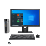 Lenovo Thinkcentre M73 Micro PC Combo Intel Core I3 4TH Gen 4GB DDR3 Memory 120GB SSD Ms WIN10 Pro 19" Wide Monitor USB Kb