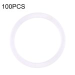 100 Pcs Rear Camera Waterproof Rings For Iphone X-12 Pro Max White