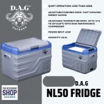 Camping Fridge Freezer Single Compartment 50L Dag