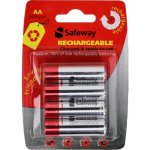 Safeway Rechargeable Aa Batteries 4 Pack