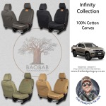 Next Gen Volkswagen Amarok Baobab Infinity Collection Seat Covers For