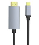 Type-c To HDMI Cable 1.8M Black With Silver