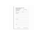 SECURITY Patrol Reaction Slip Duplicate 2 To View S4405