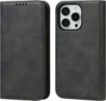 Magnetic Leather Flip Cover For Iphone 15 Pro