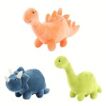 Cartoon Dinosaur Plush Toys Kawaii Triceratops Plush Toy Cute Dion Stuffed Animals Plushies Birthday Gift For Children Christmas Halloween Gift