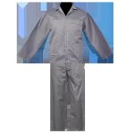 Grey Conti Suit 2 Piece Poly Cotton