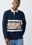 Staynew Colour Block Cotton Rugby Golfer