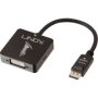 41028 Displayport To HDMI Dvi And Vga Adapter Black