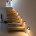Machina Square LED Step Light - White Brushed Silver - Brushed Aluminium