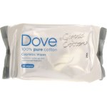 Dove Pure Cotton Cosmetic Wipes 25's