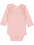 Pink Long Sleeve Bodyvest - 6 12 Mths Pink