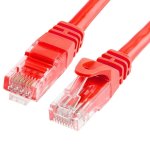 Acconet. Acconet CAT6 3M Utp Flylead Patch Lead Red CAT6-FLY-3-RED-CAT6-FLY-3-RED