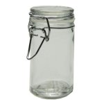 6PACK Cylinder Cliptop Jar 8.5X4.5 Cm 70 Ml