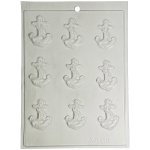 Clear Anchor Mould 9 Cavity
