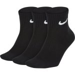 Nike Everyday Lightweight Ankle 3-PACK Black Socks
