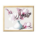 Adult Paint By Numbers With Frame - Flower Power