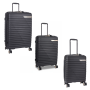 CELLINI New Allure Hardshell 3 Piece Set Black