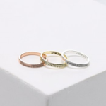 CAS102697 - Fingerprint Sterling Silver Ring.