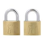 Padlock Brass Q.2 25MM Q2 25MM