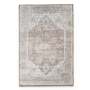 Portobello Terra Traditional Brown & Taupe Rug - 200 X 290 Cm / Beige