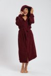 Blake Cozy Huggle Lightweight Hooded Winter Belted Gown
