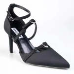 Madison Nabila Stiletto - Black - 8