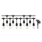 Solar Decorative 10 LED Bulb IP65 7 Meter Waterproof Solution