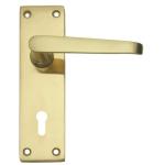 Samsung Samson 6 Inch 3 Lvr Lockset Vic Str Brass Pltd