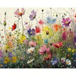 Paint By Number For Adults Beginner Flower Paint By Numbers Paint By Numbers Kits Suitable For Home Wall Decoration 40.64X50.8 C