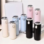 Water Bottle Vacuum Cup Cute Mug Cartoon Portable BOTTLE. E-J4 X2