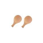 Round MINI Bamboo Spoon Set