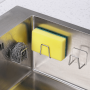 Rust-proof Stainless Steel Sink Caddy - Keep Your Kitchen Accessories Dry And Organized