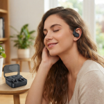 Wireless Bluetooth Earphones With Charging Case