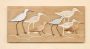 Bird Picture / Metal & Wood 43X91.5CM