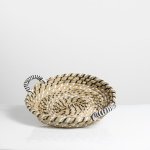 Maize Basket Tray Small - Black white