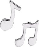 Dainty Musical Note Music Earrings