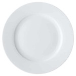 Basics White Rim Plate