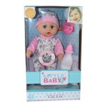 Doll With Dummy & Bottle Assorted Colours