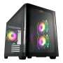FSP S380-BA Argb M-atx Mid-tower Gaming PC Case Black