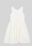 PoP Candy Combo Fit & Flare Dress - White