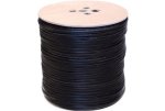 CB10-12 RG59 2X 0.5MM Power Cable Black 500M Coaxial Cable 75OHMS
