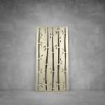 Laser Cut Screen - Design 117 - 2900 X 1400 X 20 Matt Gold Outdoor