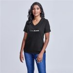 Ladies Super Club 165 V-neck T-Shirt
