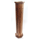 Hand-carved Wooden Incense Tower – 8-SIDED